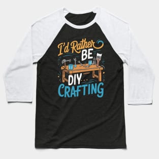 I'd Rather Be DIY Crafting. DIY Baseball T-Shirt